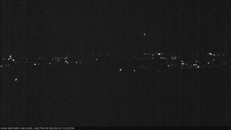 Lake Travis webcam, May 18, 2023 11:25 PM CT
