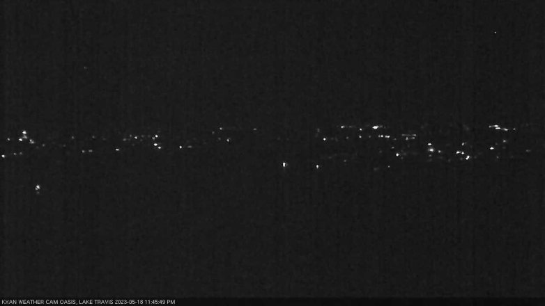 Lake Travis webcam, May 18, 2023 11:45 PM CT