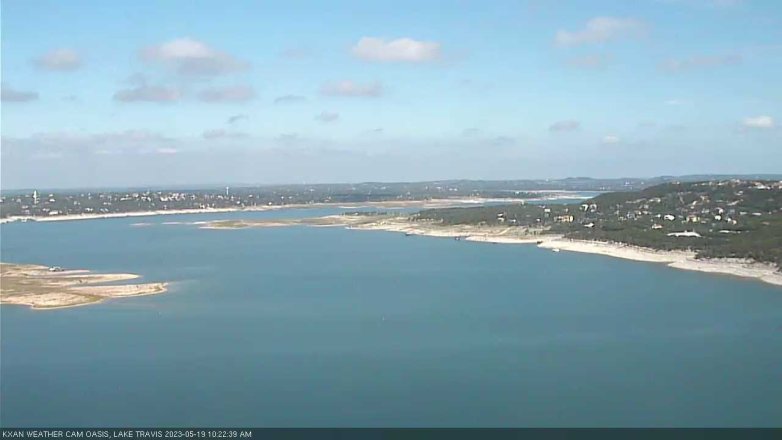 Lake Travis webcam, May 19, 2023 10:25 AM CT