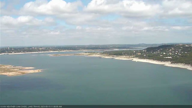 Lake Travis webcam, May 19, 2023 11:00 AM CT