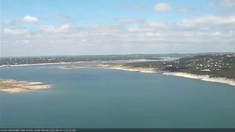 Lake Travis webcam, May 19, 2023 11:25 AM CT