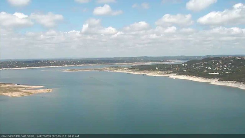 Lake Travis webcam, May 19, 2023 12:00 PM CT