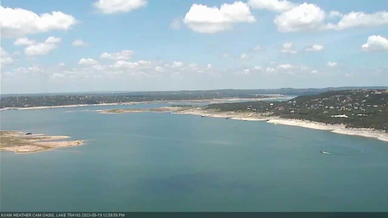 Lake Travis webcam, May 19, 2023 1:00 PM CT