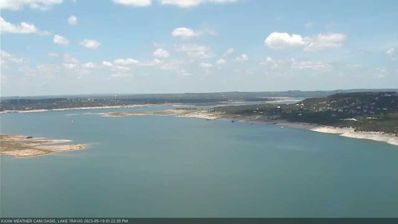 Lake Travis webcam, May 19, 2023 1:25 PM CT