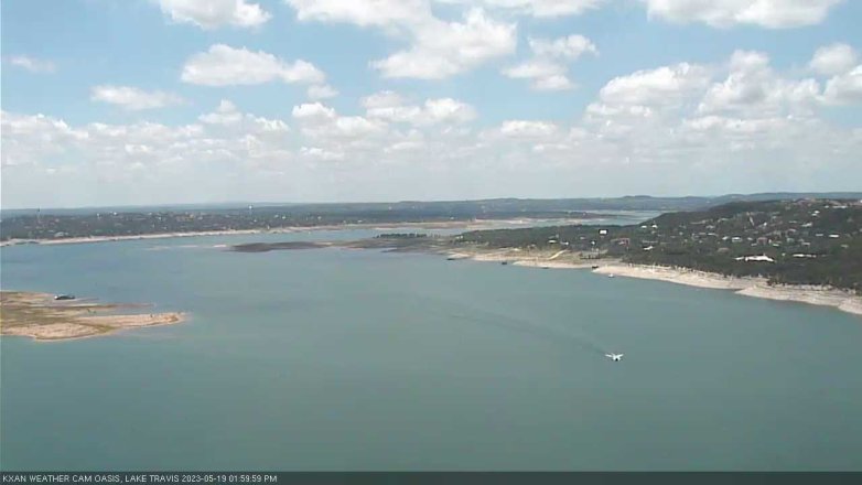 Lake Travis webcam, May 19, 2023 2:00 PM CT