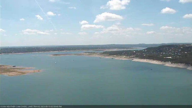 Lake Travis webcam, May 19, 2023 3:00 PM CT