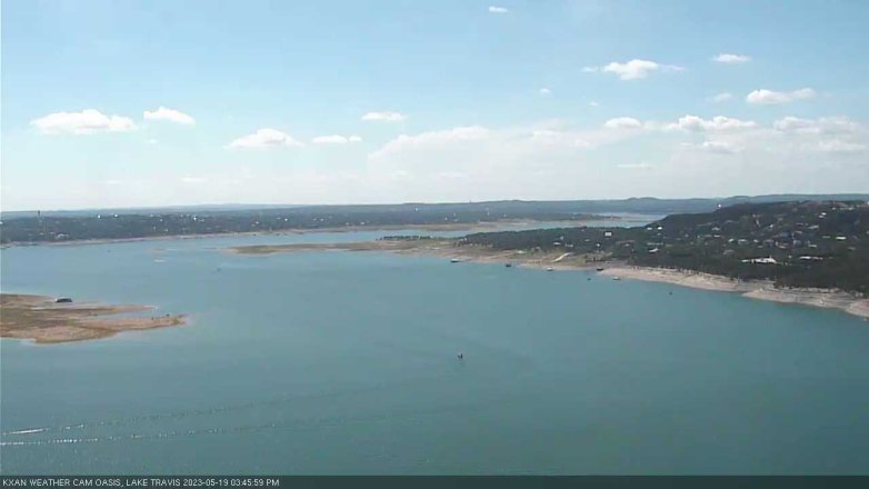 Lake Travis webcam, May 19, 2023 3:45 PM CT