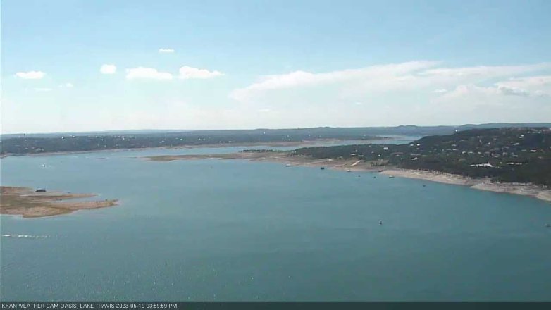 Lake Travis webcam, May 19, 2023 4:00 PM CT