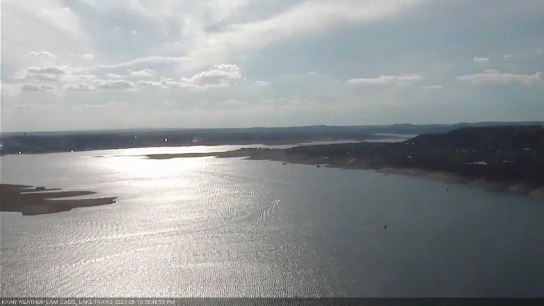 Lake Travis webcam, May 19, 2023 5:45 PM CT