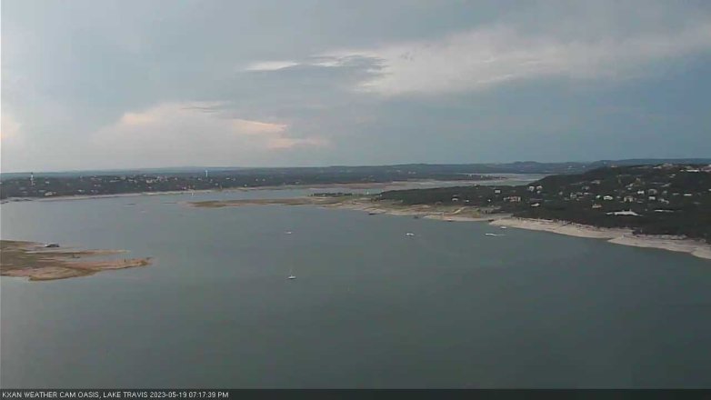 Lake Travis webcam, May 19, 2023 7:25 PM CT