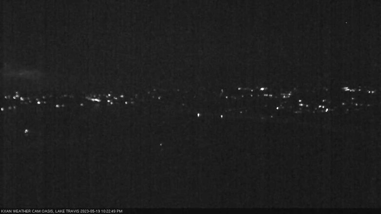 Lake Travis webcam, May 19, 2023 10:25 PM CT