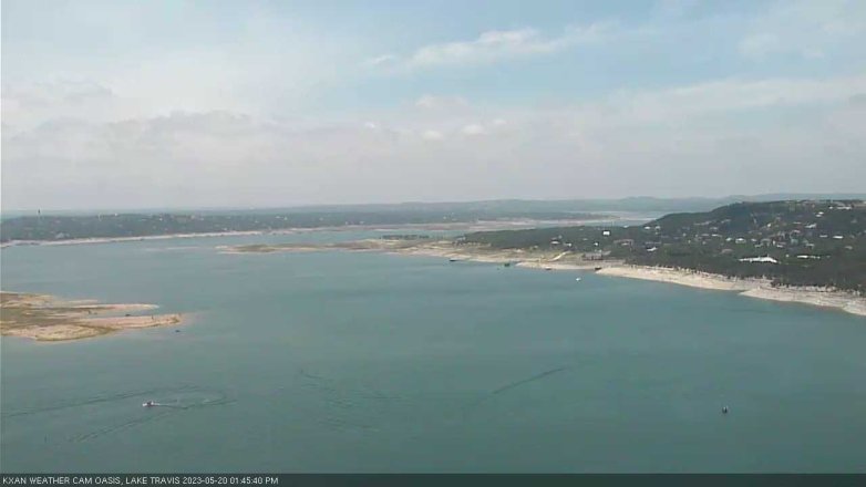 Lake Travis webcam, May 20, 2023 1:45 PM CT