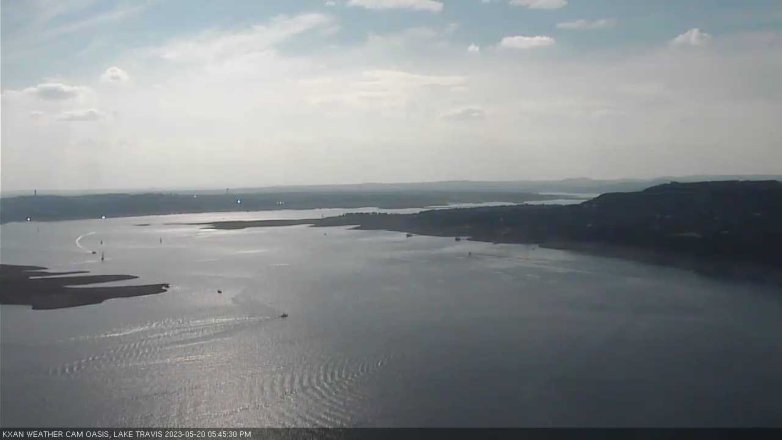 Lake Travis webcam, May 20, 2023 5:45 PM CT