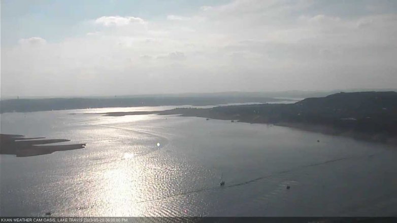 Lake Travis webcam, May 20, 2023 6:00 PM CT
