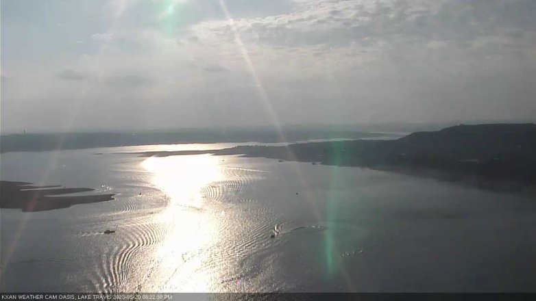 Lake Travis webcam, May 20, 2023 6:25 PM CT
