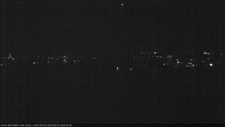 Lake Travis webcam, May 20, 2023 10:45 PM CT