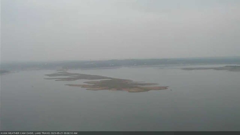 Lake Travis webcam, May 21, 2023 9:00 AM CT