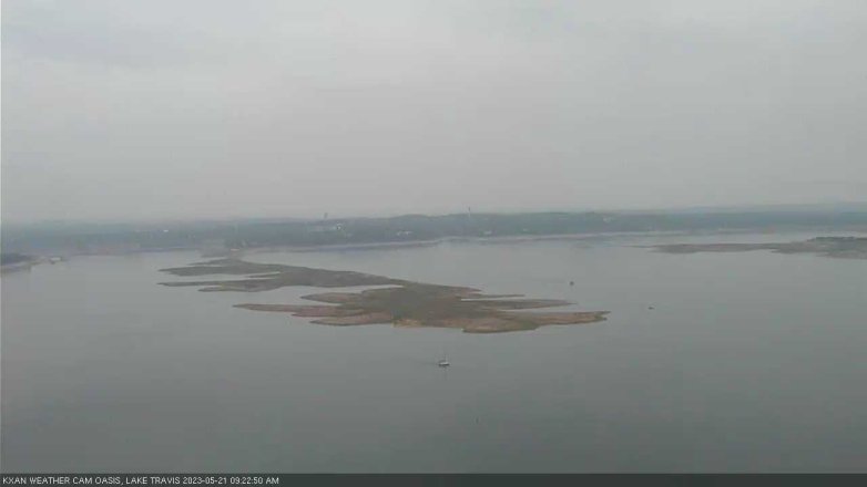 Lake Travis webcam, May 21, 2023 9:25 AM CT
