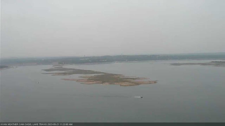 Lake Travis webcam, May 21, 2023 11:25 AM CT
