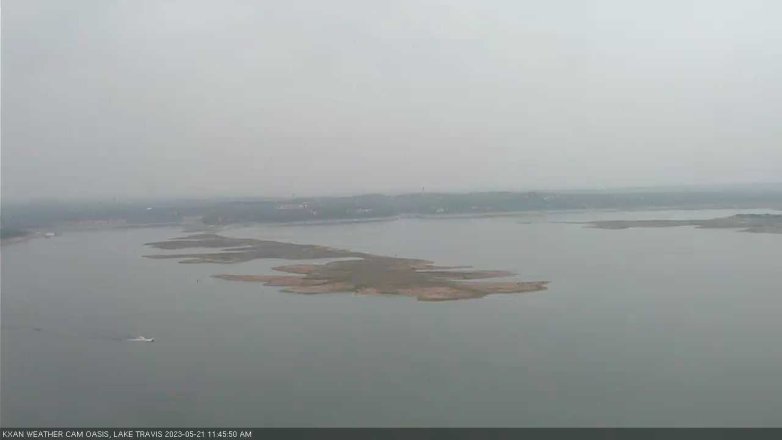 Lake Travis webcam, May 21, 2023 11:45 AM CT
