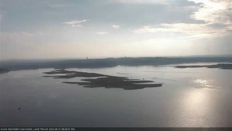 Lake Travis webcam, May 21, 2023 6:45 PM CT