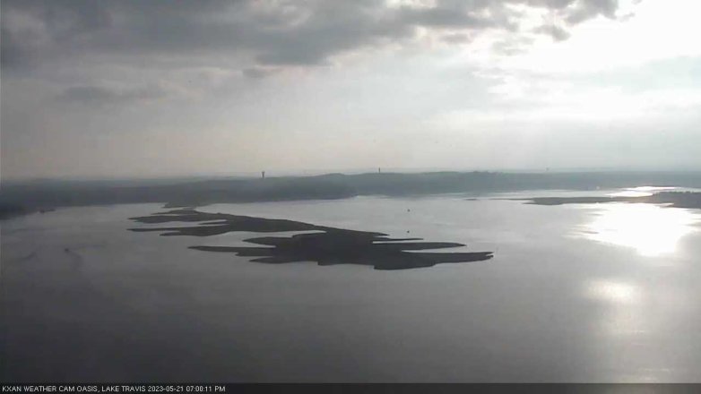 Lake Travis webcam, May 21, 2023 7:00 PM CT