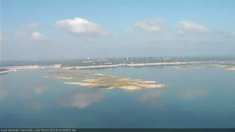 Lake Travis webcam, May 22, 2023 10:00 AM CT