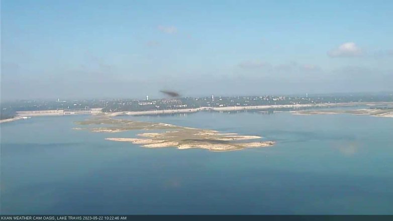 Lake Travis webcam, May 22, 2023 10:25 AM CT