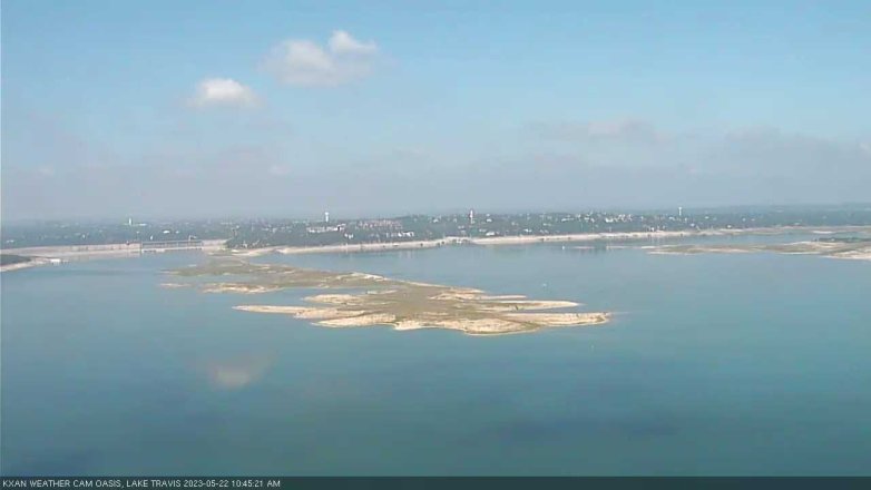 Lake Travis webcam, May 22, 2023 10:45 AM CT