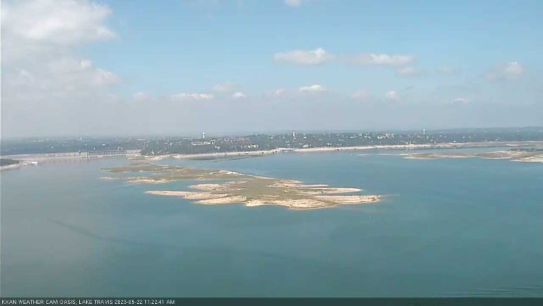 Lake Travis webcam, May 22, 2023 11:25 AM CT