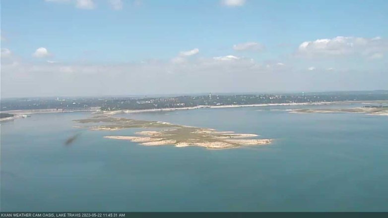 Lake Travis webcam, May 22, 2023 11:45 AM CT