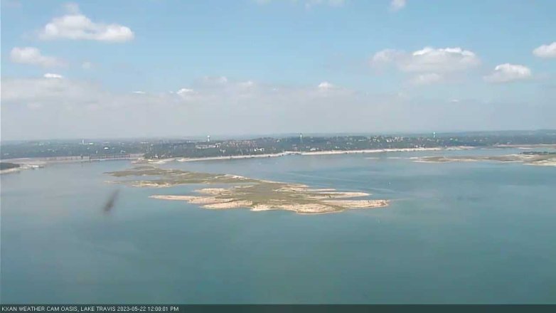 Lake Travis webcam, May 22, 2023 12:00 PM CT