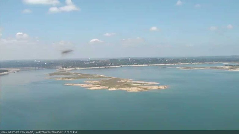Lake Travis webcam, May 22, 2023 12:25 PM CT