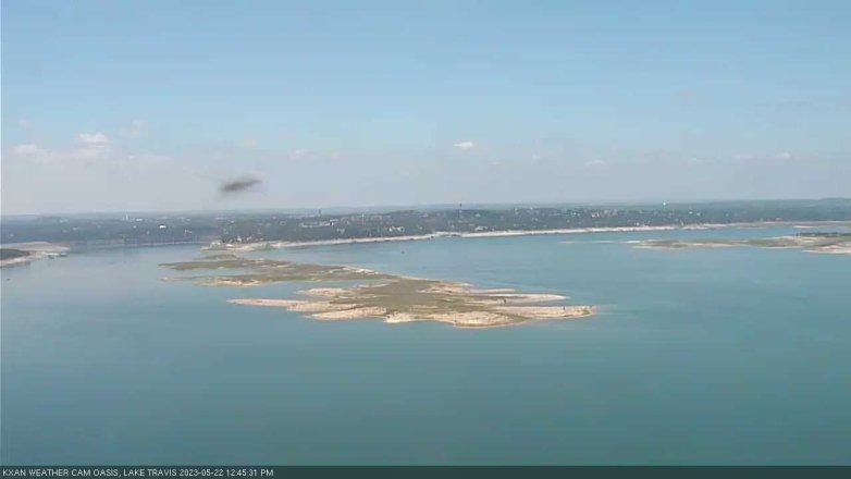 Lake Travis webcam, May 22, 2023 12:45 PM CT
