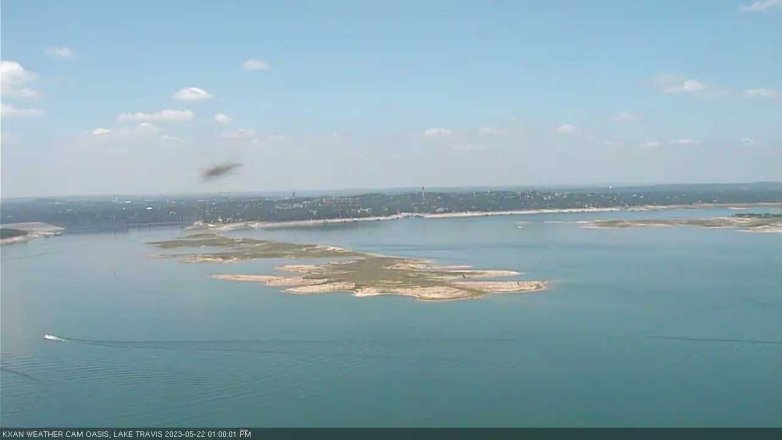 Lake Travis webcam, May 22, 2023 1:00 PM CT