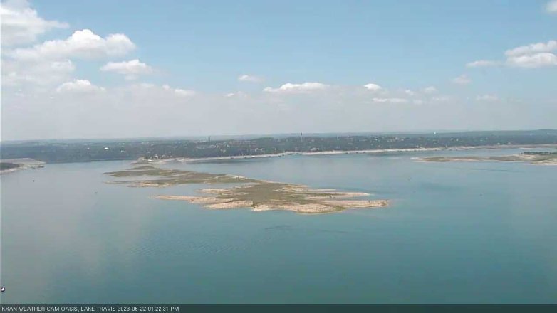 Lake Travis webcam, May 22, 2023 1:25 PM CT