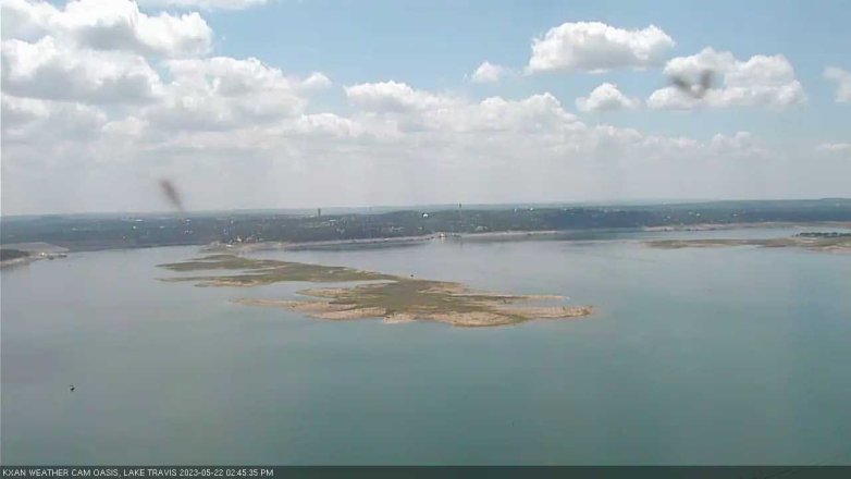 Lake Travis webcam, May 22, 2023 2:45 PM CT