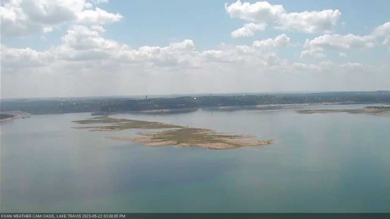 Lake Travis webcam, May 22, 2023 3:00 PM CT
