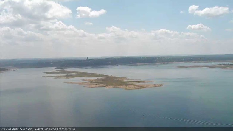 Lake Travis webcam, May 22, 2023 3:25 PM CT