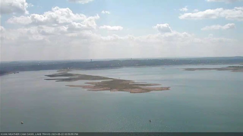 Lake Travis webcam, May 22, 2023 4:00 PM CT