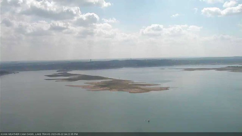 Lake Travis webcam, May 22, 2023 4:25 PM CT