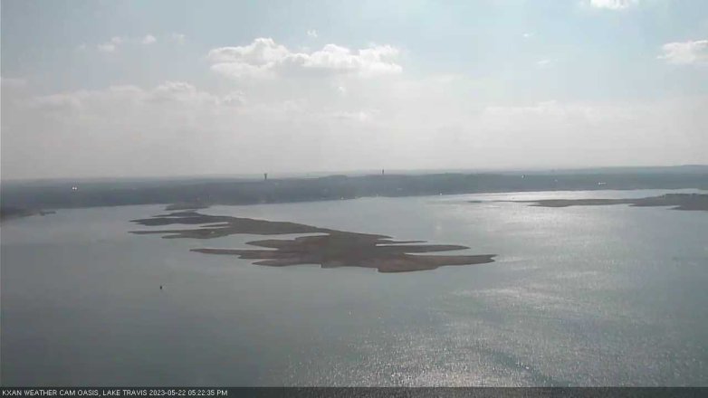Lake Travis webcam, May 22, 2023 5:25 PM CT
