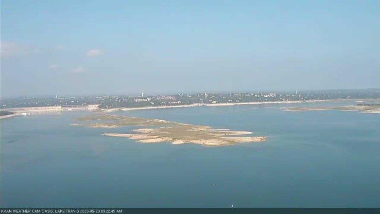 Lake Travis webcam, May 23, 2023 9:25 AM CT