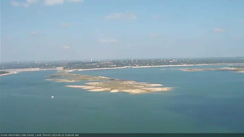 Lake Travis webcam, May 23, 2023 10:45 AM CT