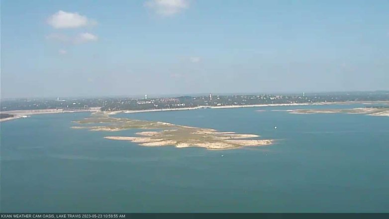 Lake Travis webcam, May 23, 2023 11:00 AM CT