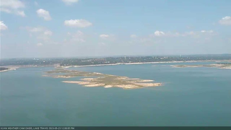 Lake Travis webcam, May 23, 2023 12:00 PM CT