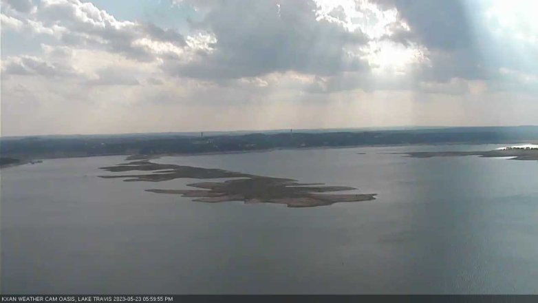 Lake Travis webcam, May 23, 2023 6:00 PM CT