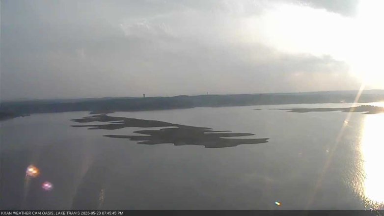 Lake Travis webcam, May 23, 2023 7:45 PM CT