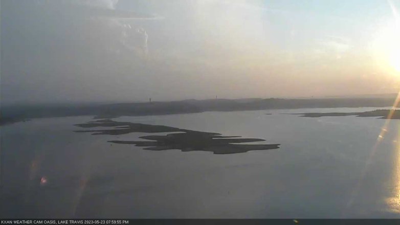 Lake Travis webcam, May 23, 2023 8:00 PM CT