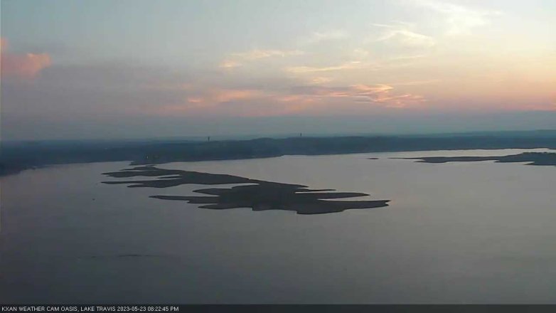 Lake Travis webcam, May 23, 2023 8:25 PM CT